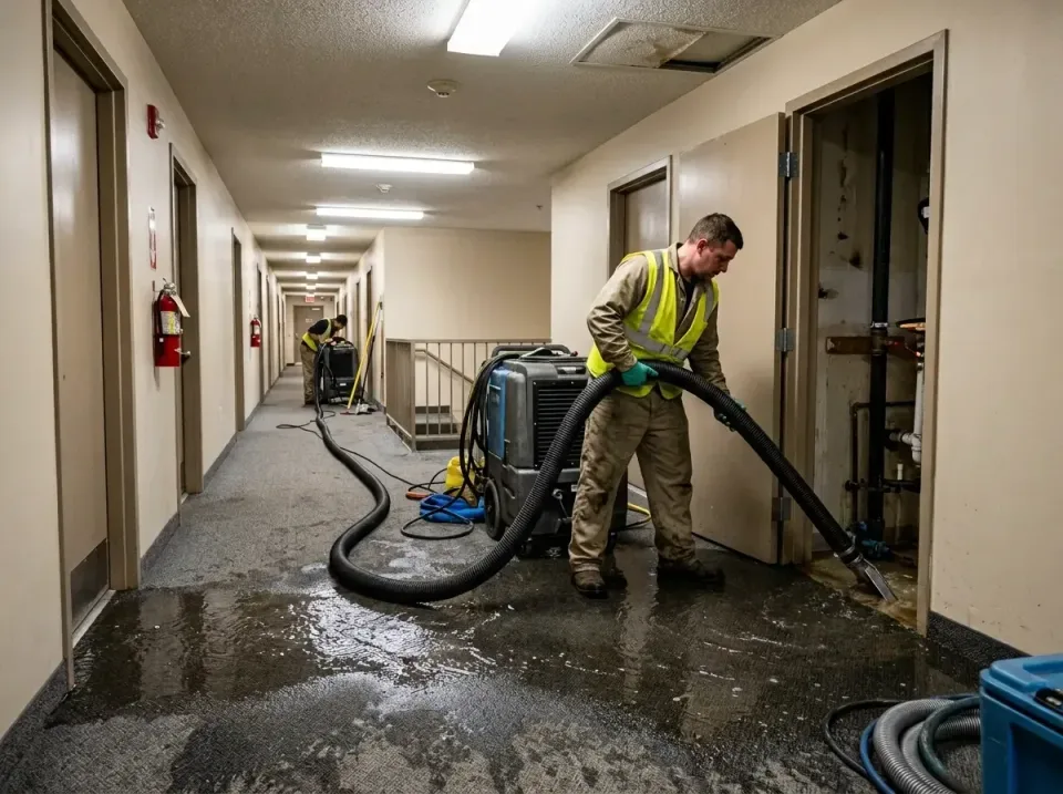 multi-unit-apartment-hallway-f-005 — frequently asked questions, Emergency Burst Pipe Water Extraction & Removal in Spry, PA